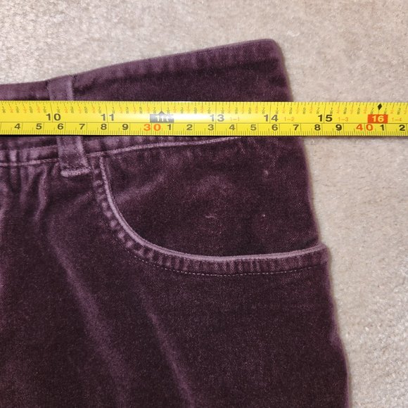 H&M Purple Velvet Layered Skirt, Size 4 - Picture 6 of 7